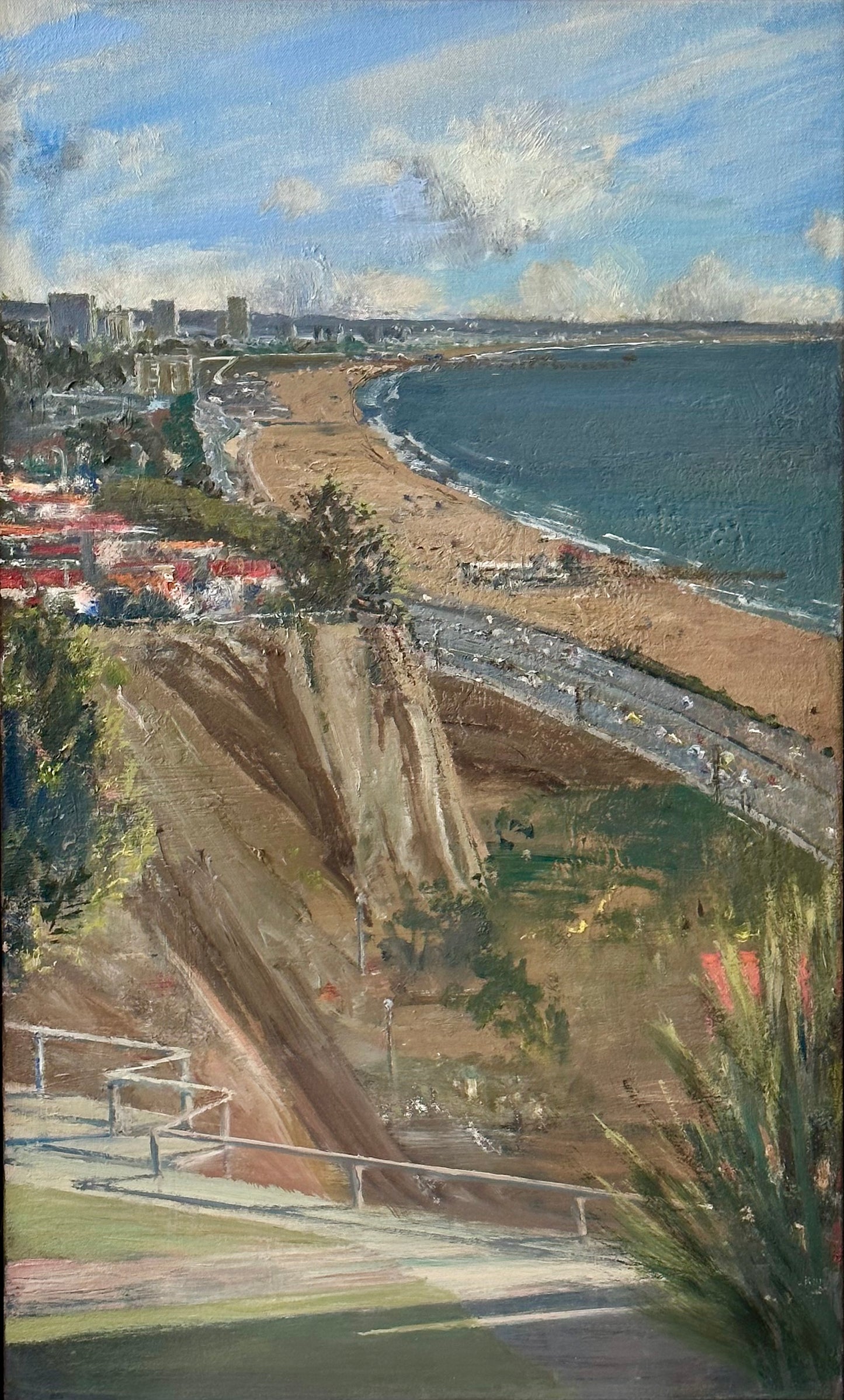 VIEW OF SANTA MONICA BAY FROM ADELAIDE DRIVE