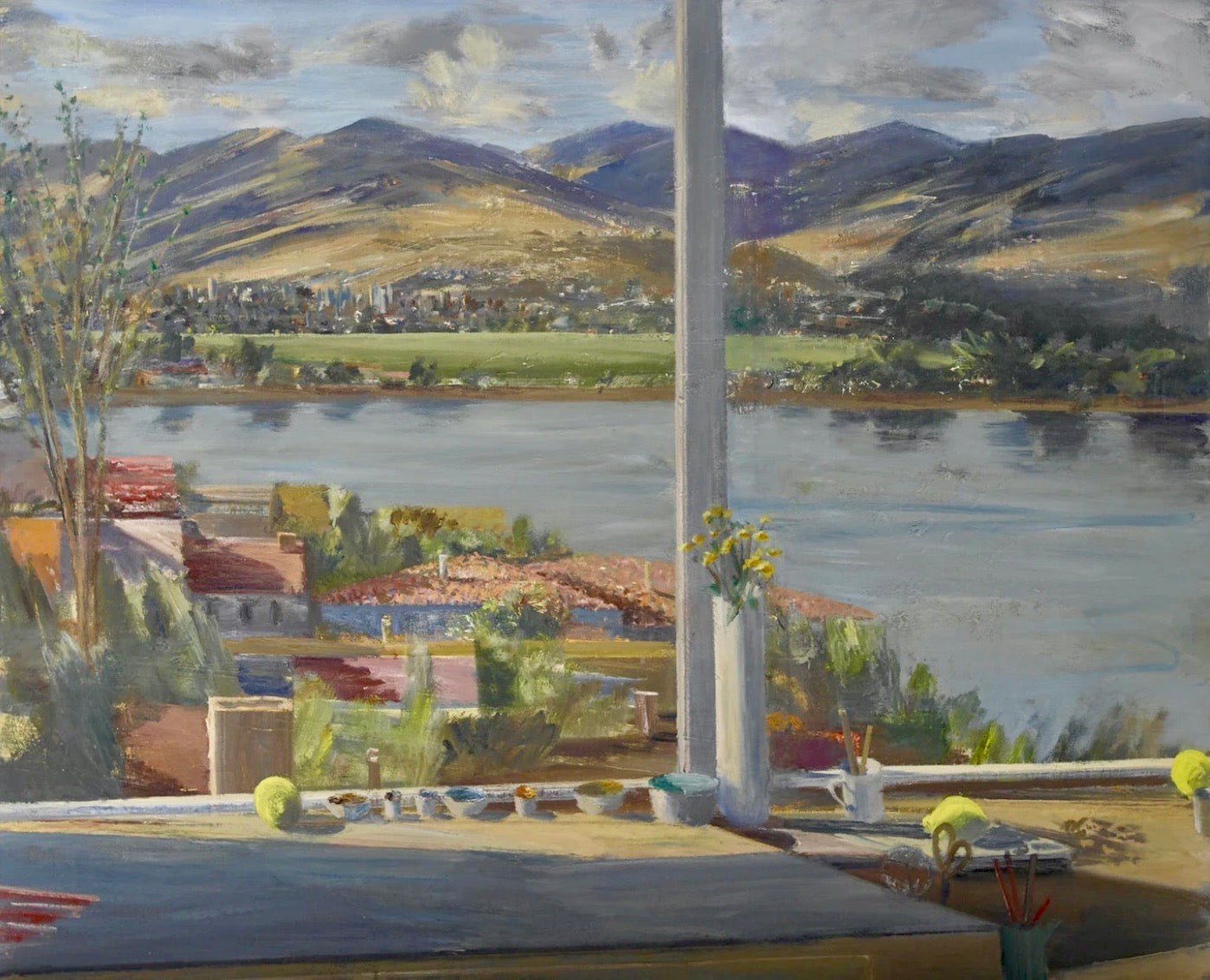 VIEW OF THE SILVER LAKE RESERVOIR